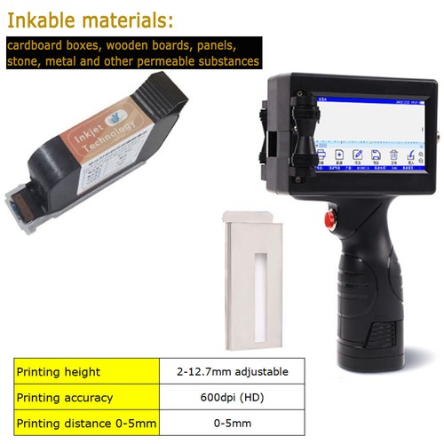 600dpi handheld printer inkjet - printer,