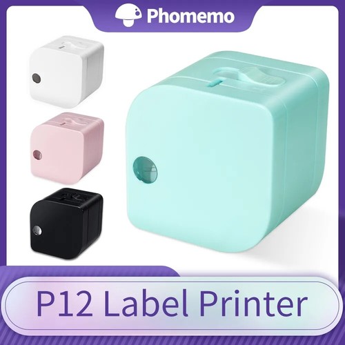 Phomemo p12 bluetooth thermal - bluetooth,