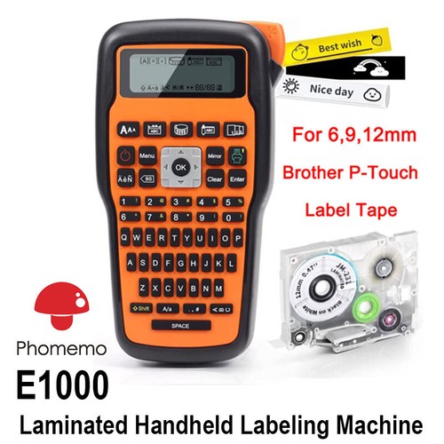 Industrial handheld label