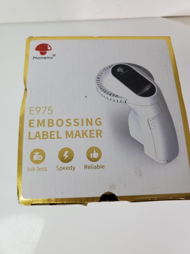 Phomemo e975 embossing label - embossing,
